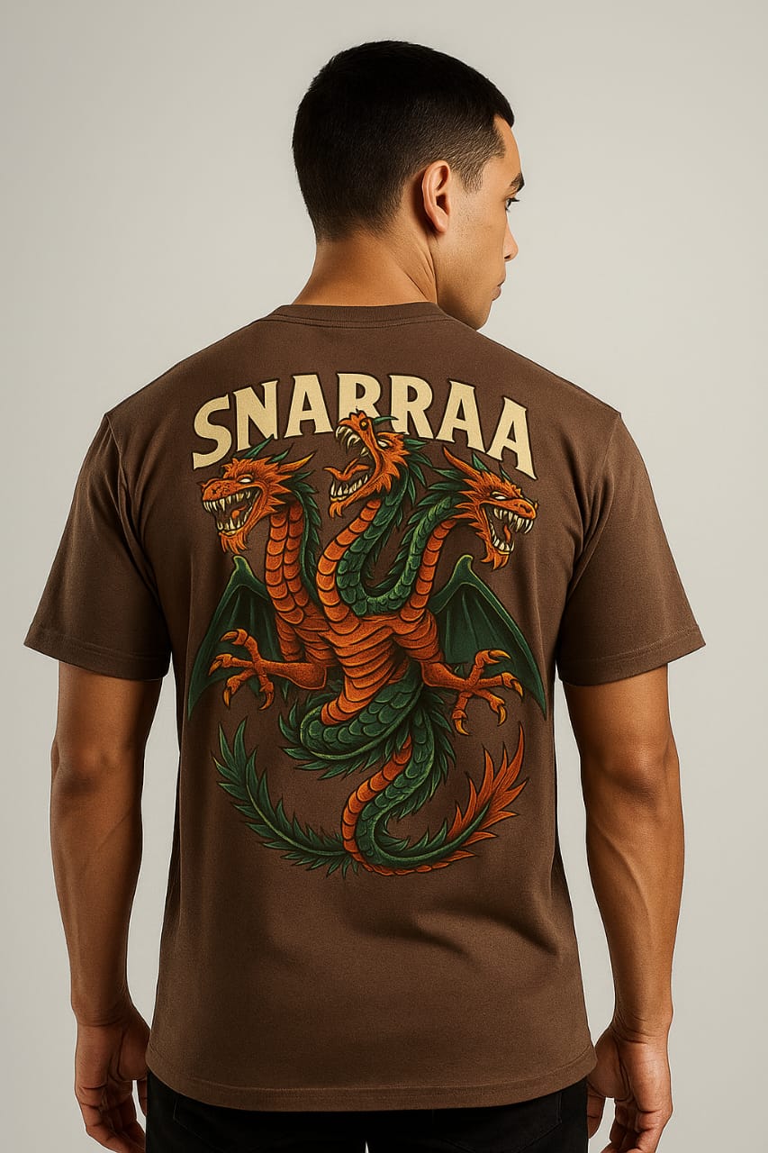 SNARRAA "Hydra Dragon" Graphic Tee - Image 3