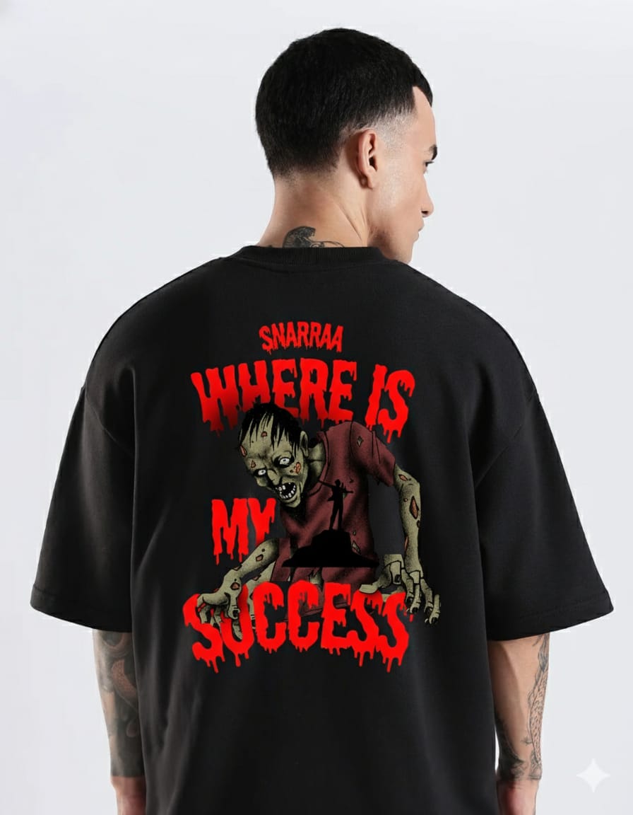 SNARRAA “Where Is My Success”Graphic Tee - Image 2